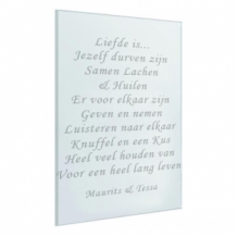 Rechthoekige liefdes Spiegel gedicht