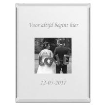 Spiegel met kleuren foto