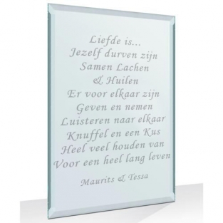Liefdes spiegel gedicht