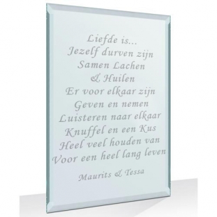 Liefdes spiegel gedicht